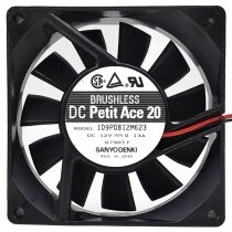 Sanyo Denki 109P0812M623 DC 12V 0.13A DC Brushless Axial Cooling Fan