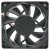 Magic MGA7012ZB-O20 DC 12V 0.63A 2 Wires Axial Cooling Fan