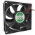 TROHITO VD8025B12H DC 12V 0.17A Ball Bearing Impedance Protected Axial Fan