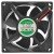TROHITO VD8025B12H DC 12V 0.17A Ball Bearing Impedance Protected Axial Fan