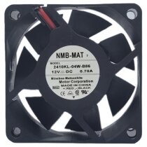 NMB-MAT 2410KL-04W-B86 12V 0.70A 2 Wires 6025 Axial Fan