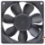 Sanyo 109R0812M441 DC 12V 0.09A 3 Wires Axial Cooling Fan