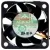 Magic MGT4012VB-O28 DC 12V 0.80A 3 Wires Axial Cooling Fan