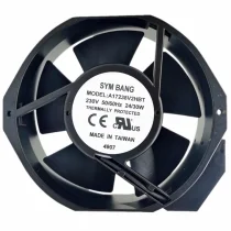 SYM BANG A17238V2HBT AC 230V 224/30W Thermally Protected Cooling Fan