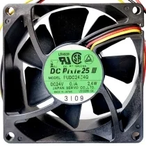Servo PUDC24Z4Q 24V 0.1A 2.4W DC Brushless 3 Wires Axial Cooling Fan