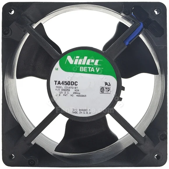 Nidec C31873-87 12V 0.28Amp 2 / 3 Wires Axial Cooling Fan