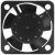 Nidec C34247-16 DC 5V 0.13Amp 2 Wires Axial Cooling Fan