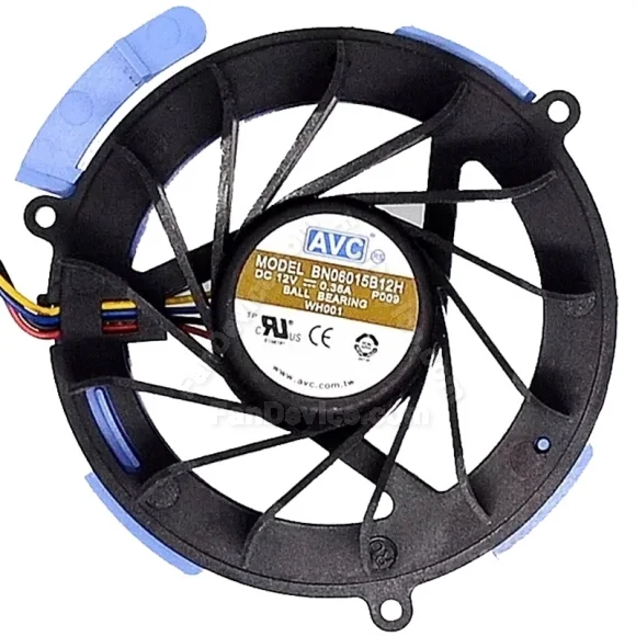 AVC BN06015B12H 12V 0.36A Ball Bearing Axial Cooling Fan