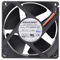 Foxconn PVA080J12H 12V 1.00A 4 Wires DC Brushless PWM Cooling Fan