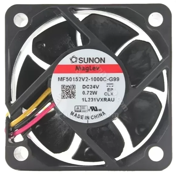 Sunon MF50152V2-1000C-G99 24V 0.72W 3 Wires PWM Cooling Fan