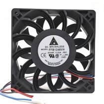 Delta FFB1248VH DC 48V 0.22A 2 Wires / 3 Wires / 4 Wires Axial Cooling Fan