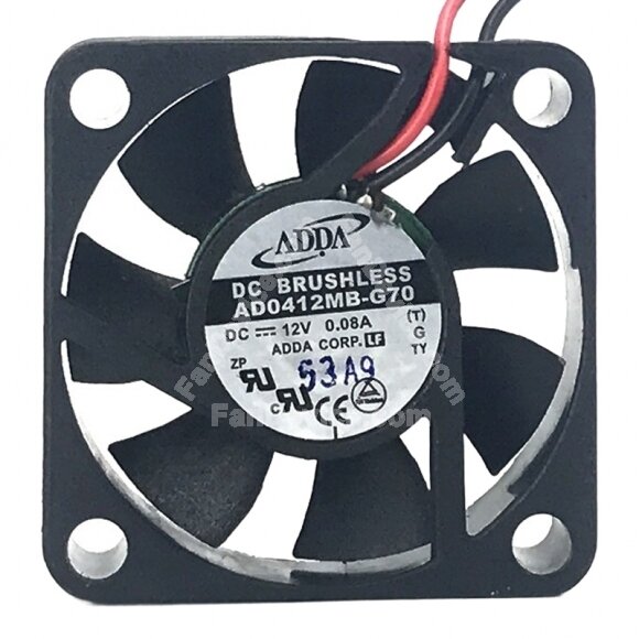 ADDA AD0412MB-G70 DC 12V 0.08A 4010 Axial Cooling Fan