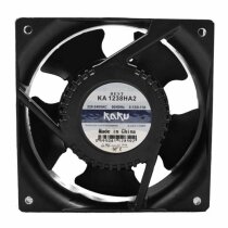 KAKU KA1238HA2 AC 220-240V 0.13/0.11A 2 Wires Axial Cooling Fan