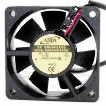 ADDA AD0624UB-A70GL DC 24V 0.16A 2 Wires Axial Cooling Fan