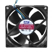 AVC DS08025R12UP059 DC 12V 0.35A 2 Wires / 3 Wires / 4 Wires Axial Cooling Fan