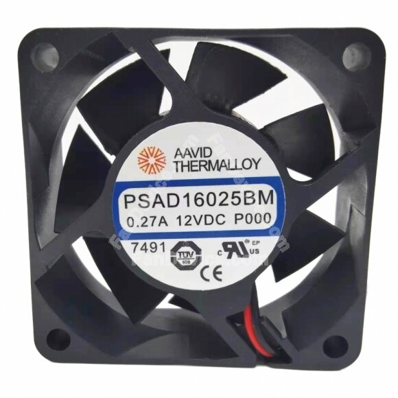 AAVID PSAD16025BM DC 12V 0.27A 6025 Axial Cooling Fan