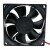 XINRUILIAN RDH8025B DC 24V 0.25A 2 Wires Axial Cooling Fan