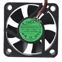 ADDA AD0424HX-G70 DC 24V 0.09A 4010 Axial HYPRO Bearing Cooling Fan