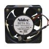 Nidec D06A-24TS8 01 DC 24V 0.15A 2 Wires Axial Cooling Fan