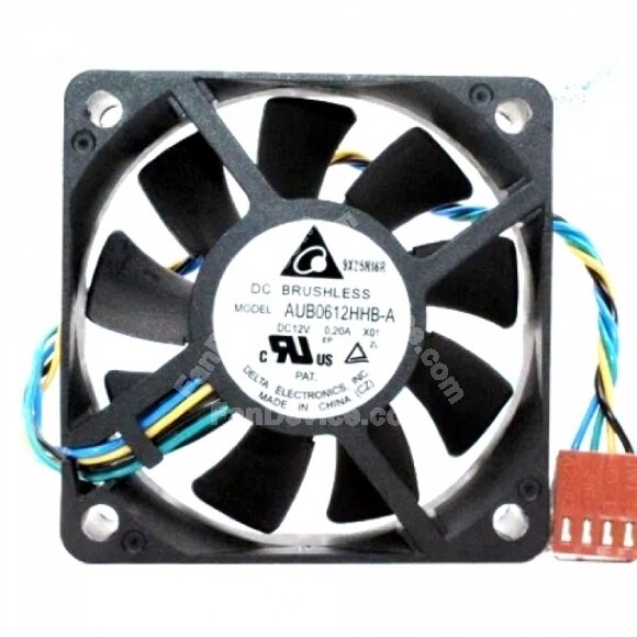 Delta AUB0612HHB-A DC 12V 0.20A 2 Wires / 3 Wires / 4 Wires Axial Cooling Fan
