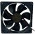 Yate Loon Y.L.FAN D12SM-12 DC 12V 0.30A 2 Wires Axial Cooling Fan