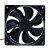 Yate Loon Y.L.FAN D12SM-12 DC 12V 0.30A 2 Wires Axial Cooling Fan