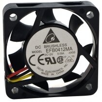 Delta EFB0412MA DC 12V 0.09A 2 Wires / 3 Wires Axial Cooling Fan