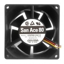 Sanyo Denki San Ace 80 109P0812H219 DC 12V 0.16A 8032 Axial Cooling Fan