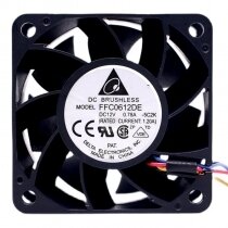 Delta FFC0612DE DC 12V 0.78A 2 Wires / 3 Wires / 4 Wires Axial Cooling Fan