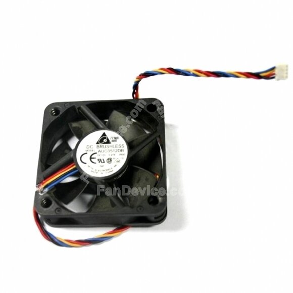 Delta AUC0512DB DC 12V 0.27A 4 Wires Axial Cooling Fan