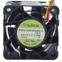 Sunon PMD1204WQB2-A DC 12V 7.0W 3 Wires Axial Cooling Fan