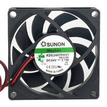 Sunon KDE2407PHV1 DC 24V 2.1W 7015 Axial Cooling Fan