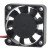 FONSONING FSY40S12M DC 12V 0.08A 2 Wires Axial Cooling Fan