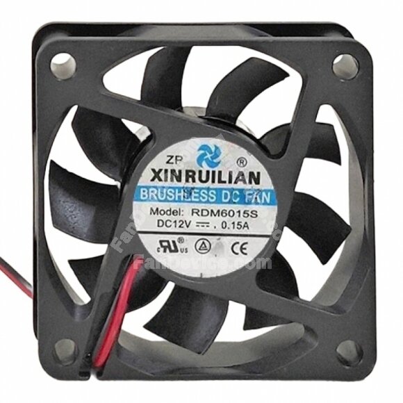 XINRUILIAN RDM6015S DC 12V 0.15A 6015 Axial Cooling Fan