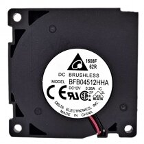 Delta BFB04512HHA-C DC 12V 0.26A 2 Wires / 3 Wires Blower Cooling Fan