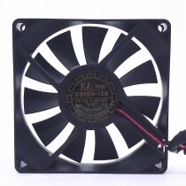 YATE LOON YaLn Fan D80SH-12B DC 12V 0.22A 2 Wires Axial Cooling Fan