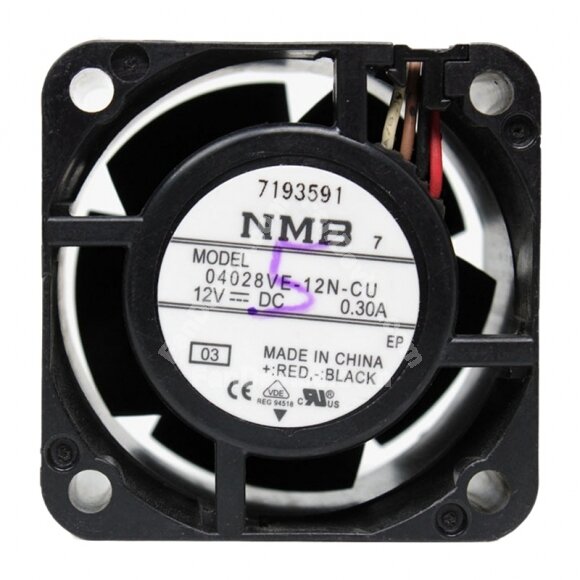 NMB 04028VE-12N-CU DC 12V 0.30A 4028 Axial Cooling Fan