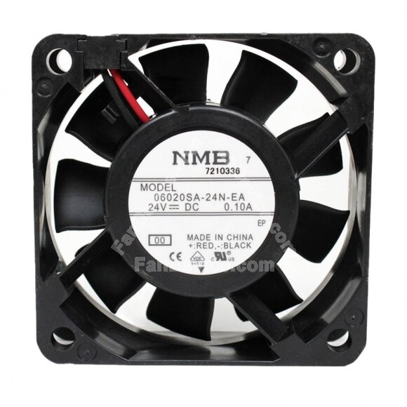 NMB 06020SA-24N-EA DC 24V 0.10A 6020 Axial Cooling Fan