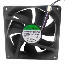Sunon EFE0381B1-Q020-F9B DC 12V 7.92W 4 Wires Axial Cooling Fan