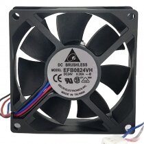 Delta EFB0824VH DC 24V 0.26A 8025 Axial Cooling Fan