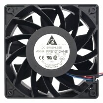 Delta FFB1212VHE DC 12V 1.50A 2 Wires / 3 Wires / 4 Wires Axial Cooling Fan