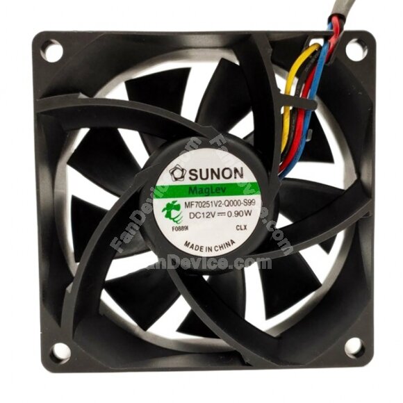 Sunon Maglev MF70251V2-Q000-S99 DC 12V 0.90W 7025 Axial Cooling Fan