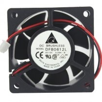 Delta DFB0612L DC 12V 0.09A 6025 Axial Brushless Cooling Fan