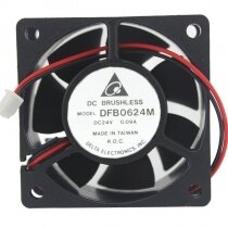 Delta DFB0624M DC 24V 0.09A 6025 Axial Brushless Cooling Fan