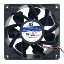 SJ SG121238BS DC 12V 2.7A 12038 Axial Ball Bearing Cooling Fan