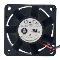 T&T 6038HH24B-PDM DC 24V 0.60A 6038 Axial Cooling Fan