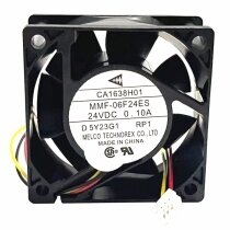 Mitsubishi CA1638H01 MMF-06F24ES-RP1 DC 24V 0.10A 3 Wires Axial Cooling Fan