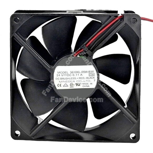 NMB 3610KL-05W-B30 DC 24V 0.11A 9025 Axial Cooling Fan