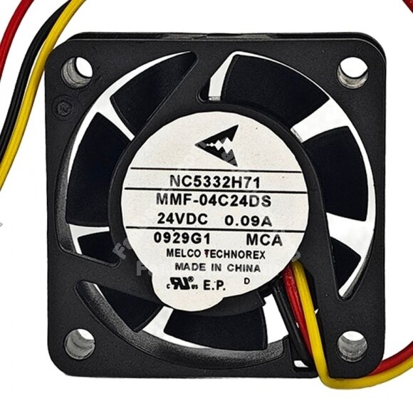 Mitsubishi MMF-04C24DS MCA NC5332H71 DC 24V 0.09A 4015 Axial Cooling Fan