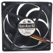 Sanyo Denki San Ace 92 9GA0924P4J03 DC 24V 0.2A 9225 Axial Cooling Fan